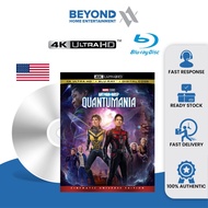 Antman and the Wasp: Quantumania [4K Ultra HD + Bluray]  Blu Ray Disc High Definition NO SLIPCOVER