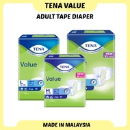 TENA Value Adult Tape & Pants Diapers / M, L & XL