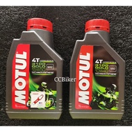 Motul oil 4T 3100 Gold 10W40 15W50 Technosynthese Minyak Hitam (1Liter) qs.t