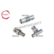 BNC001/002/003 Connector, BNC Female to Female (Coupler)/RCA (Female) to BNC (Male) /BNC (Female) to