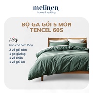 [Bedding Set] Bedding Set 5 Tencel Melinen SilkPiece Bedding