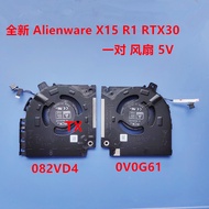 CPU Cooling Fan for Dell Alienware X15 R1 RTX30 082VD4 0V0G61