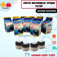 XINYOU Aquarium Mini Biochemical Sponge Filter XY168 Akuarium Ikan Betta Laga Guppy Goldfish