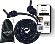 ▶$1 Shop Coupon◀  AXiOFiT Flow Rope Exercise Jump Ropes for Home Gym Cardio Weighted Jump Rope for F