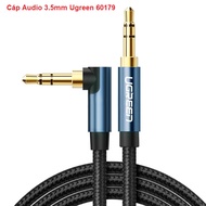 Cáp Audio 3.5mm (M/M) Ugreen 60179 (dài 1m) Chính Hãng
