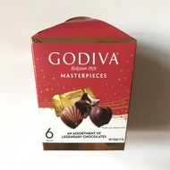 Godiva Masterpieces 巧克力禮盒 6粒裝