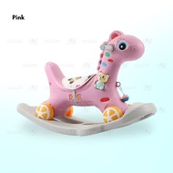 Boo&Bub Rocking Horse Musical Rocking Ride On Car Roller Educational toys