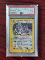 Thẻ PSA Pokemon 10 Gem Mint Nidoking 150/147 Authentic TCG Card original 1459 d7 NF4 1-19