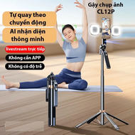Gimbal AI Thông Minh CL12P Kiêm Giá Đỡ Điện Thoại - Theo Dõi Chuyển Động AI Xoay 360 độ - Chống Rung