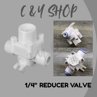 Water Filter / Dispenser Reducer Valve 1/4" Cuckoo Coway LG Skmagic Elken also can use