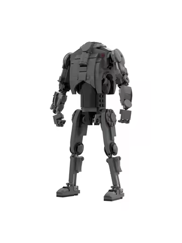 B2 Super Battle Droid MOC Building Blocks, Separatist Army War Machine, Space War Model for Sci-Fi C