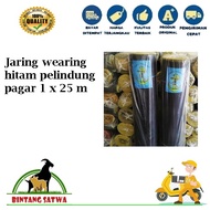HITAM Black wading net for fences - ponds - ponds