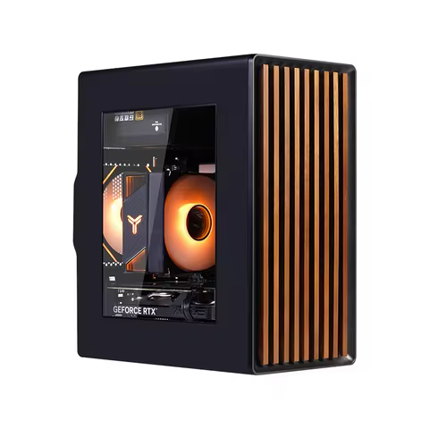 WJCOOLMAN Craftsman Series Small Chassis Home-Type Desktop Computer Supports M-ATX Motherboard - Com