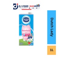 (Unit) Dutch Lady UHT Milk Strawberry 1L