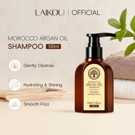 Laikou Morocco dầu gội chứa dầu argan nhẹ nhàng làm sạch mịn xoăn cứng dưỡng ẩm & sáng 100ml