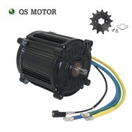 QS MOTOR QS180 8000W 90H 72V-96V Super Power High Speed Mid Drive Motor For Electric Motorcycle