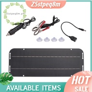 12V 6W Solar Panels Charger Car Motorcycle Kick Scooter Portable Solar Panel Car Charger Battery Eff