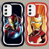 A-80 Iron Man TPU Casing for Realme C65 14X C71 C75 Transparent Case
