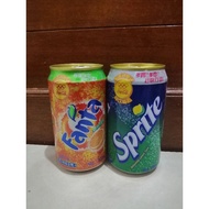 Coca Cola Coke Sprite Fanta empty can set (BJ)