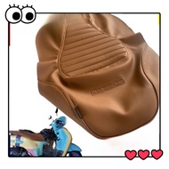 Fazzio premium quality Leather Upholstery model caferacer seatcover for motorcycle fazzio seat cover