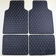 For Mini All Model ONE R52 COOPER R56 Paceman Clubman Countryman Car Floor Mats Leather Interior Par