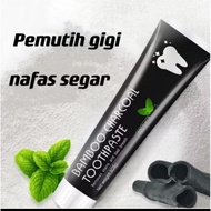 TEETH WHITENING/ CHARCOAL ODOL/ CHARCOAL TOOTHPASTE/ active charcoal toothpaste 105gr