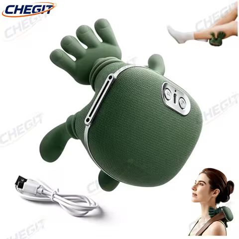 Neck Shoulder Massager Finger Pressure Shiatsu Neck Back and Shoulder Massager Electric Kneading Nec