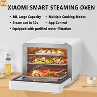 【Xiaomi】Mijia Mi home Smart multifunction steam oven machine 30L cooker cooking maker baking cake small multi-function large capacity air fried electric oven gift小米智能蒸烤箱