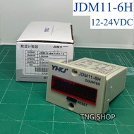 counter Digital JDM11-6H DC12V/24V contact input Accumulator relay