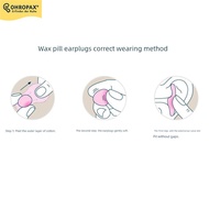 earbuds earmuff rog earbuds ear plug baseus earbuds OHROPAX German Anti-Noise Sleeping Wax Pill Earb