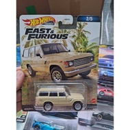 HOT WHEELS PREMIUM TOYOTA LAND CRUISER FJ60 FAST AND FURIOUS