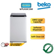 Beko Washing Machine 10KG Top Load Washer Mesin Basuh Auto Murah 洗衣机 洗衣機 WTLJI10C1SM