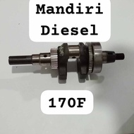 Crankshaft 170F untuk Mesin KAMA / KIPOR