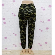 [READY STOCK] LADIES ELASTIC ARMY PANTS (SELUAR KAKI TAK ADA GETAH) 26"-44"
