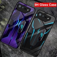 For Asus ROG Phone 7 Case ROG7 Protector Tempered Glass Phone Back Cover For Asus ROG 7 Fundas Hard Shockproof Capa