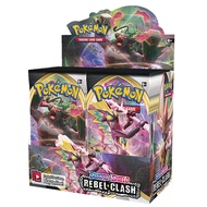 324Pcsbox Pokemon TCG: Sword &amp; Shield Rebel Clash Booster Box Collectible Trading Card Game Set