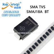 (20-100pcs) SMAJ18A BT SMA TVS Diode SMD Unidirectional Channel Transient Voltage Suppessor Diodes