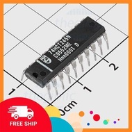[2 Pieces]- 74HCT245N,652 IC Bus Transceiver Non-Inverting 8 Bit, 3-State 20-DIP