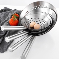 Stainless Steel Filter Mesh Oil Pot Food Filter Cookware Colander Fried Filter Kitchen Strainer Baki