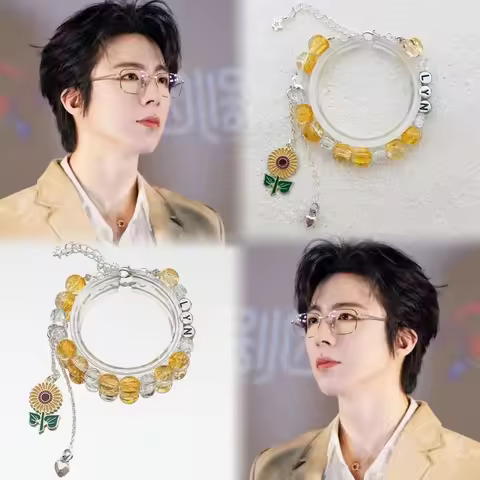 Liu Yuning's support color sunflower cosplay bracelet original design bracelet student best friend g