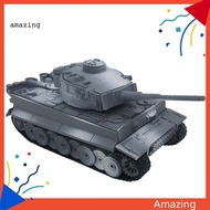 [AM] 1/72 German Tiger Panther Tank Model DIY Assemly Puzzles Toy Kids Collectible