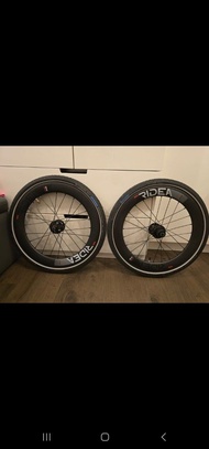 RIDEA 406 20吋碳纖維輪組,(合BIRDY , BIRDY3 , BIRDY R , BIRDY GT)