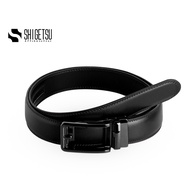 Shigetsu KOBE Leather Belt Collection for Men original automatic buckle adjustable office dress