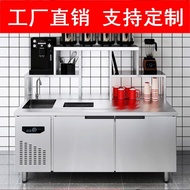 Counter Modern Combination Clear Bar Cold Drink Burger Multifunctional Shop Water Bar Counter Shop W
