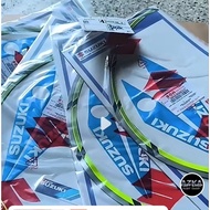 Sticker under cowling TEAM SUZUKI + Front and rear wheel rim trim for satria Fu 150 MF SGAOriginal