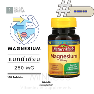 [ แมกนีเซียม ] -  Nature Made, Magnesium, 250 mg x 100 (เม็ด) Tablets