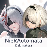 Nier:automata Yorha 2B Dakimakura 2WAY Hugging Body Pillow Case Anime Otaku Pillow Cushion Cover Xma