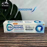 Sensodyne Pronamel Active Shield Whitening Enamel Toothpaste Cool Mint 96.4 g  ยาสีฟันเซ็นโซดายน์