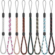 8-piece wrist strap lanyard, camera wrist strap with quick release, for mobile phone, camera, keys, 