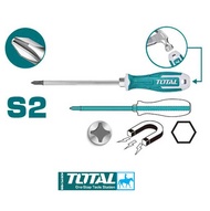 Tua vít đóng xuyên đầu bake PH3 PH2 Thép S2 Total THTGTSPH3200 THTGTSPH3150